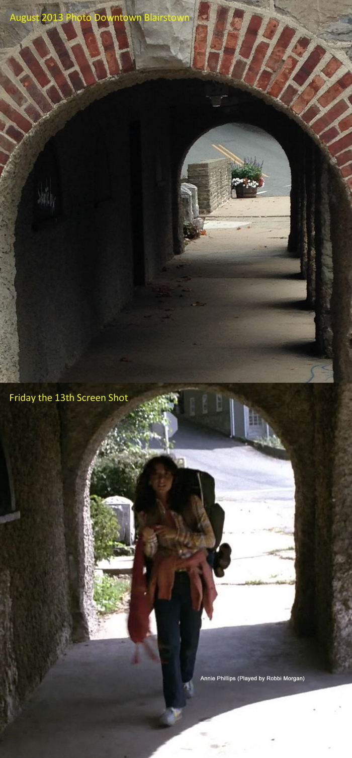 Camp No-Be-Bo-Sco (Camp Crystal Lake from Friday the 13th) - Blairstown Nj - The Movie Vs 2013 (newer photo)